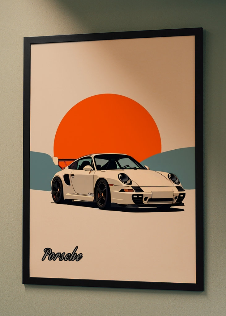 Porche Minimalistischer Sport