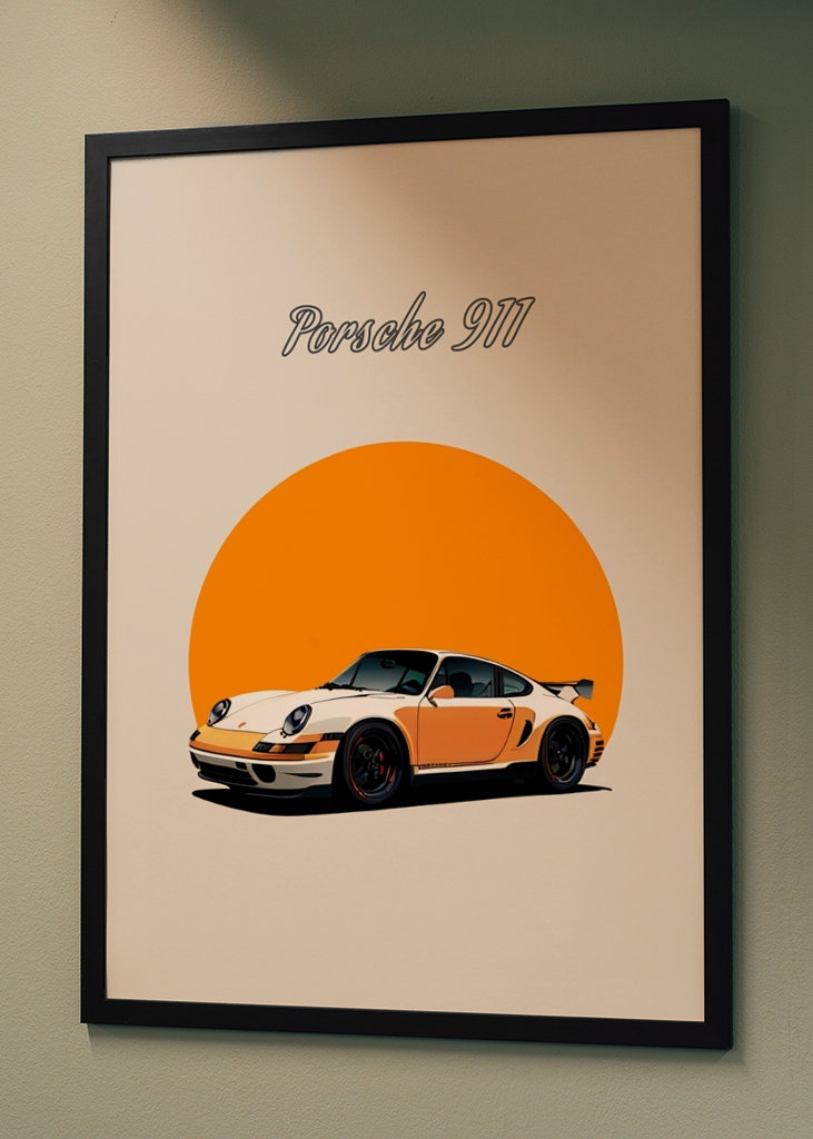 Porche Minimalistischer Sport