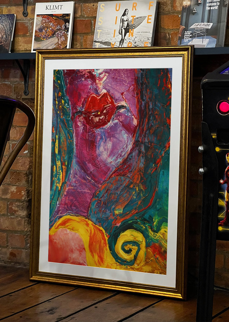 Barevný portrét ženy