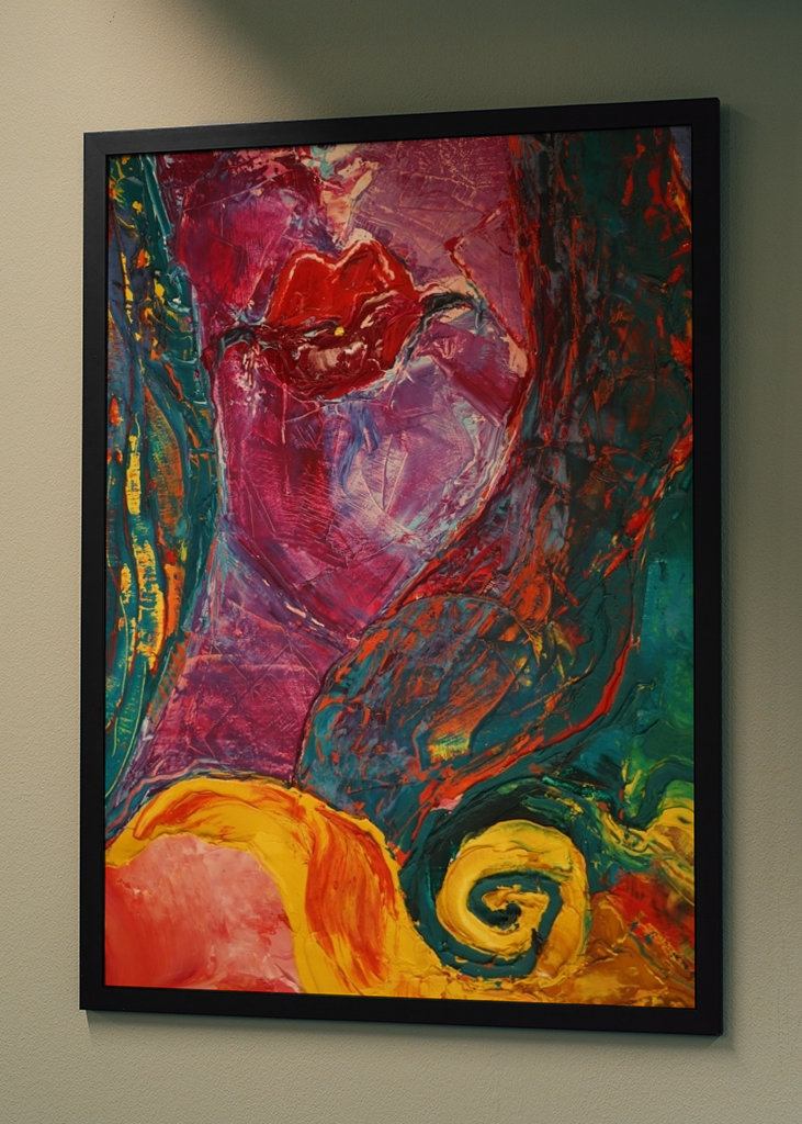 Barevný portrét ženy