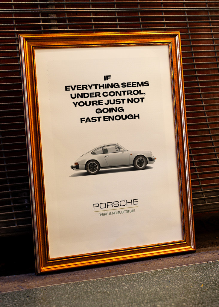 Porsche 901 vintage stílus