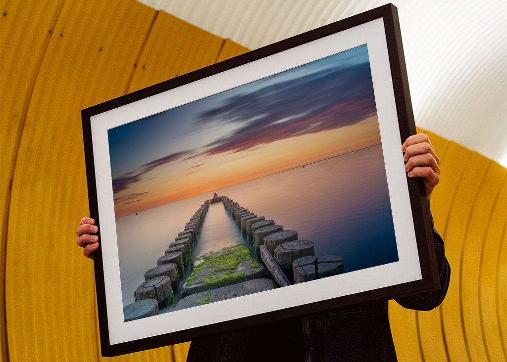 Sunset on the Baltic Sea