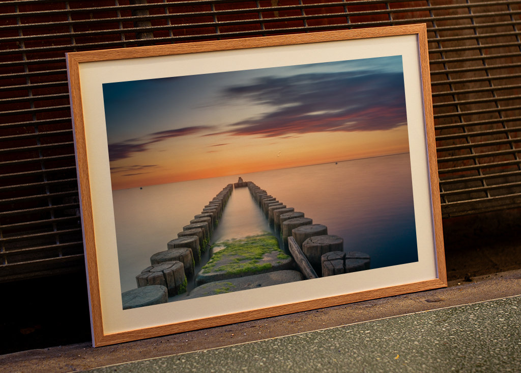 Sunset on the Baltic Sea