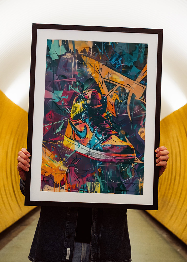 Nike x Grafitti posters & prints by Decker Studios - Printler