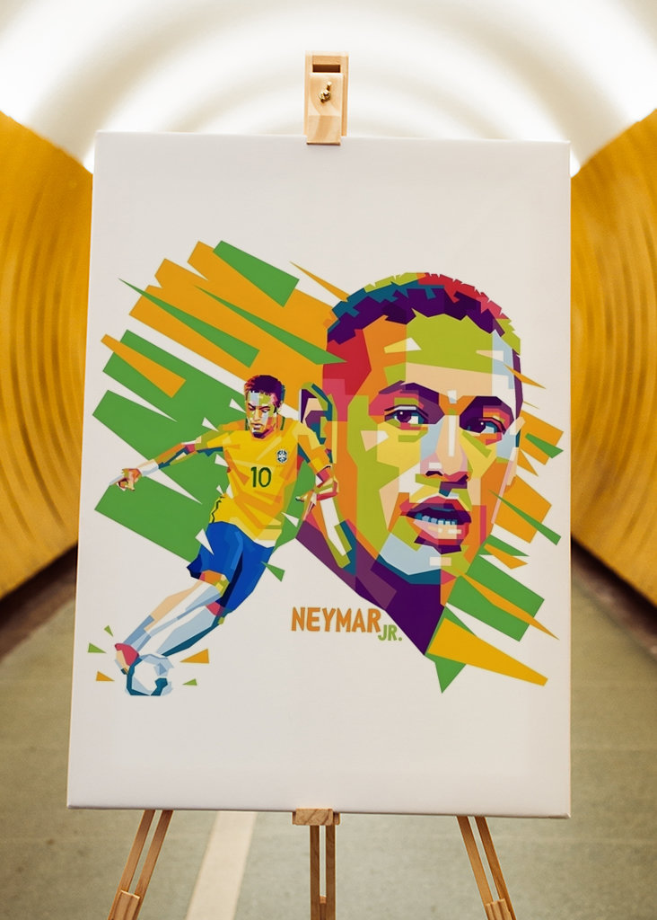 Neymar JR Pop Art