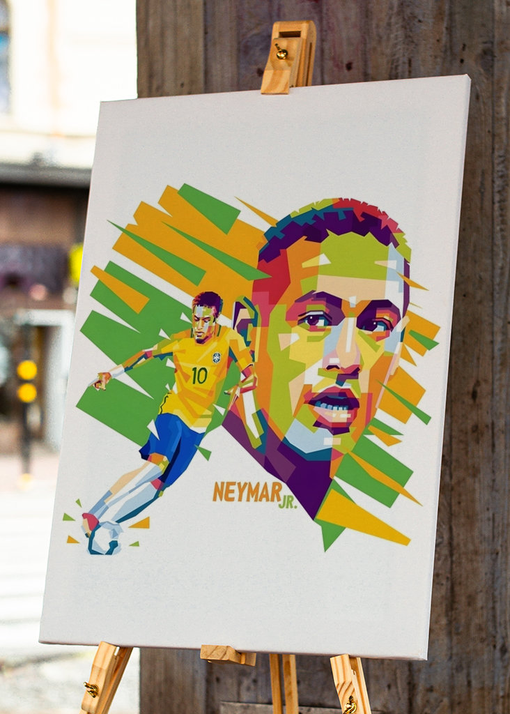 Neymar JR Pop Art