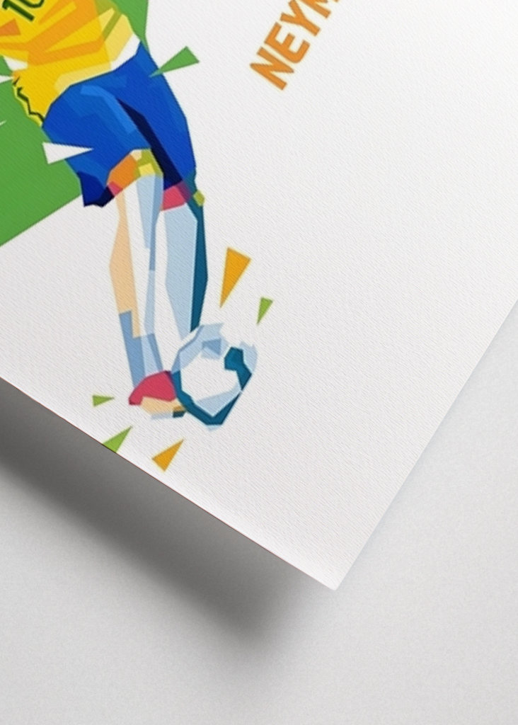Neymar JR Pop Art