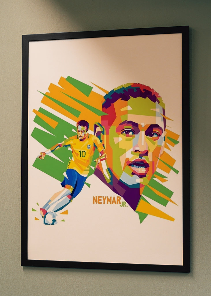 Neymar JR Pop Art