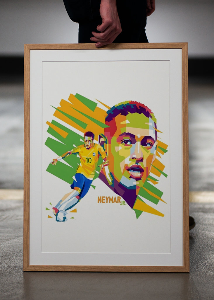 Neymar JR Pop Art