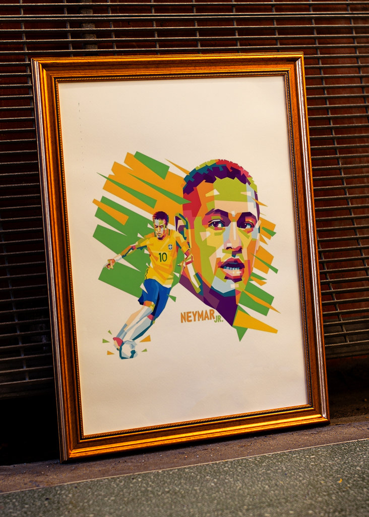 Neymar JR Pop Art