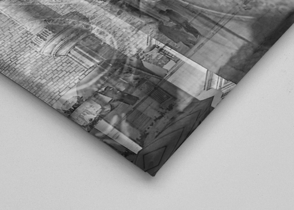 Oriental dream black and white