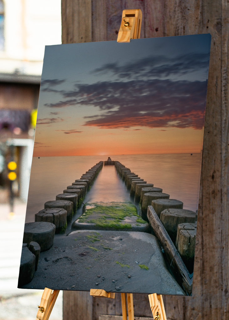 Sunset on the Baltic Sea