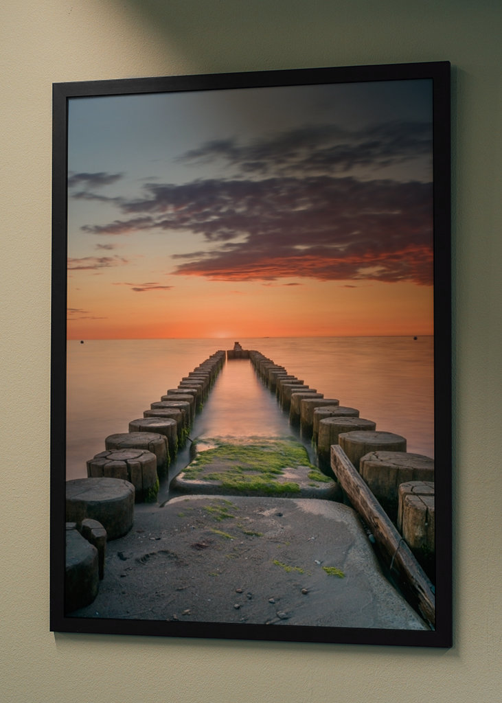 Sunset on the Baltic Sea