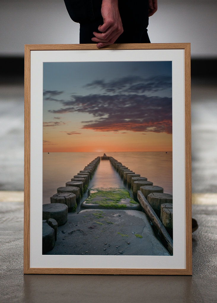 Sunset on the Baltic Sea