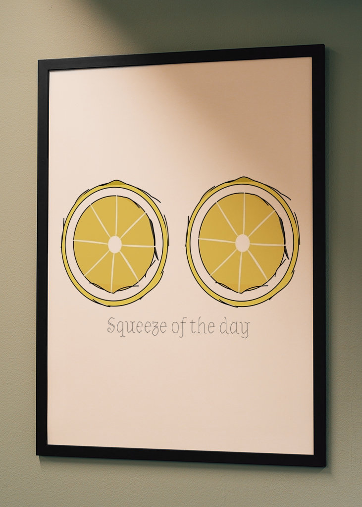 Dva ilustrované citrony