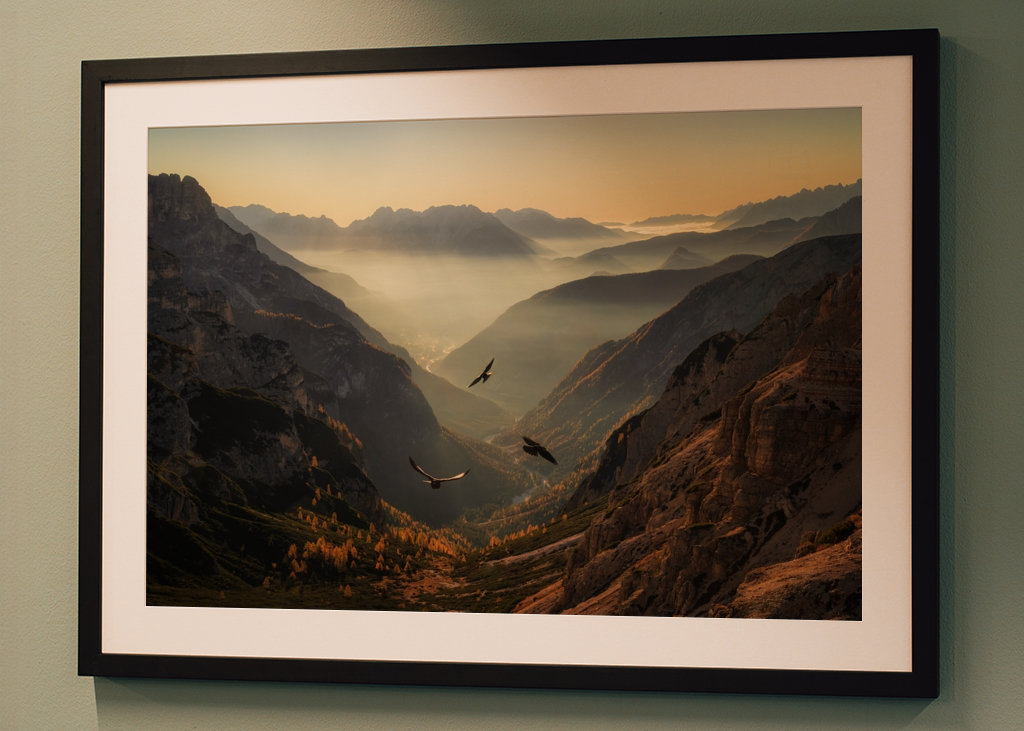 Fliegen Sie in die Dolomiten