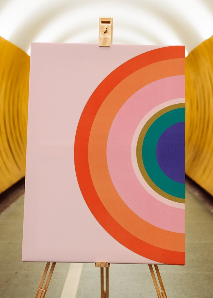 Cerchi colorati moderni