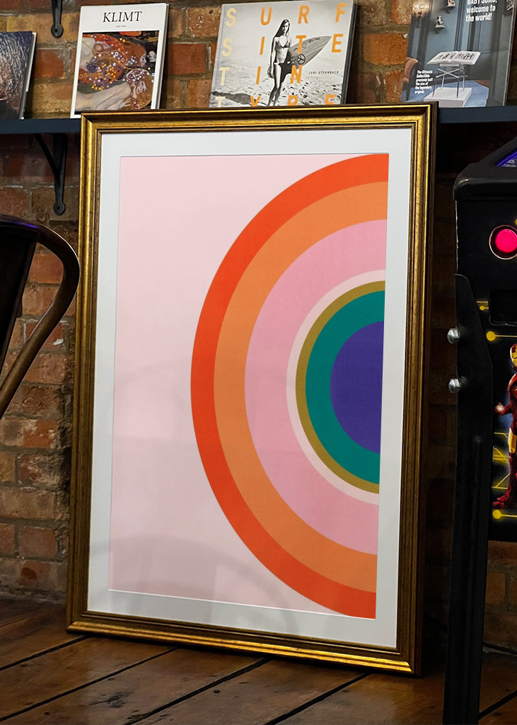 Cerchi colorati moderni