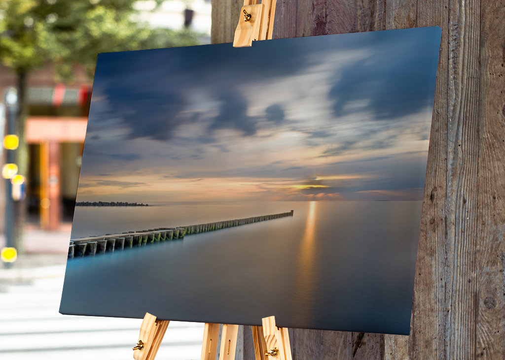 Sunset on the Baltic Sea