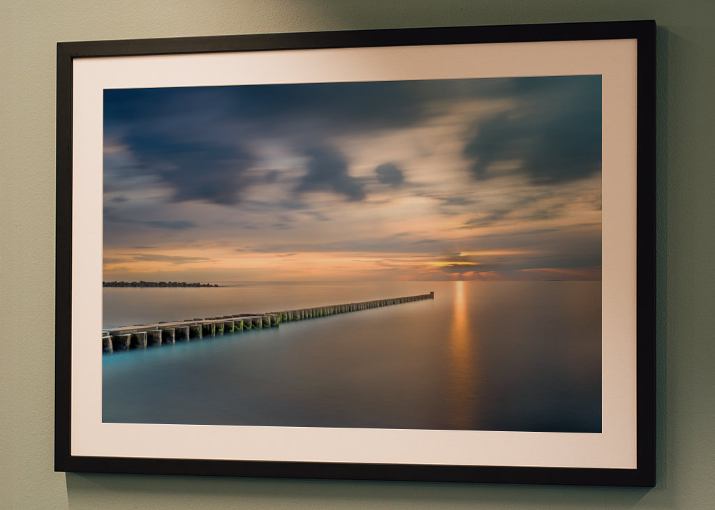 Sunset on the Baltic Sea