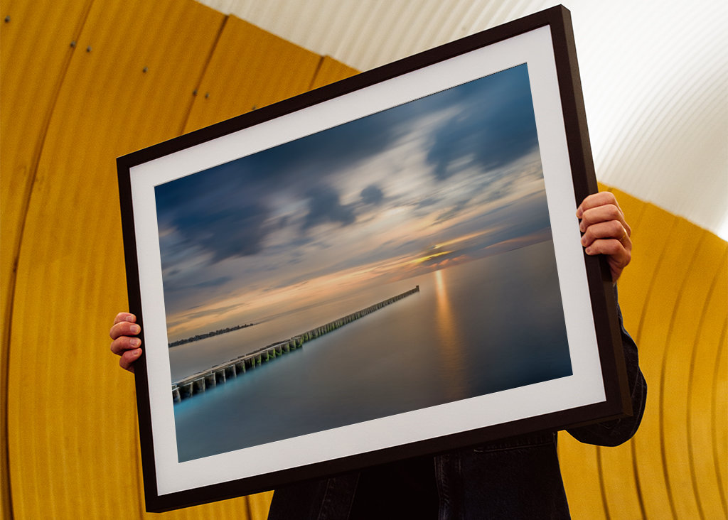 Sunset on the Baltic Sea