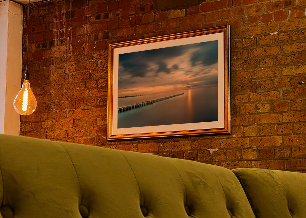 Sunset on the Baltic Sea