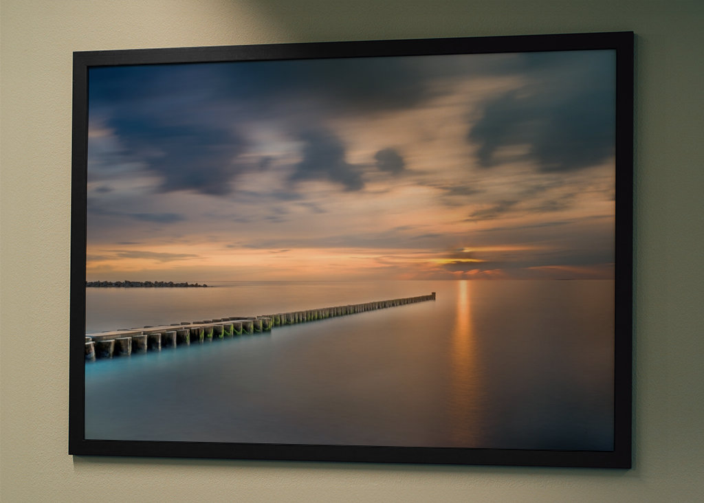 Sunset on the Baltic Sea