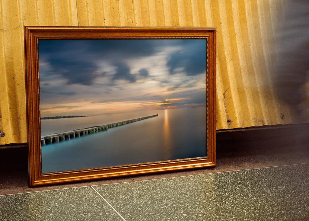 Sunset on the Baltic Sea