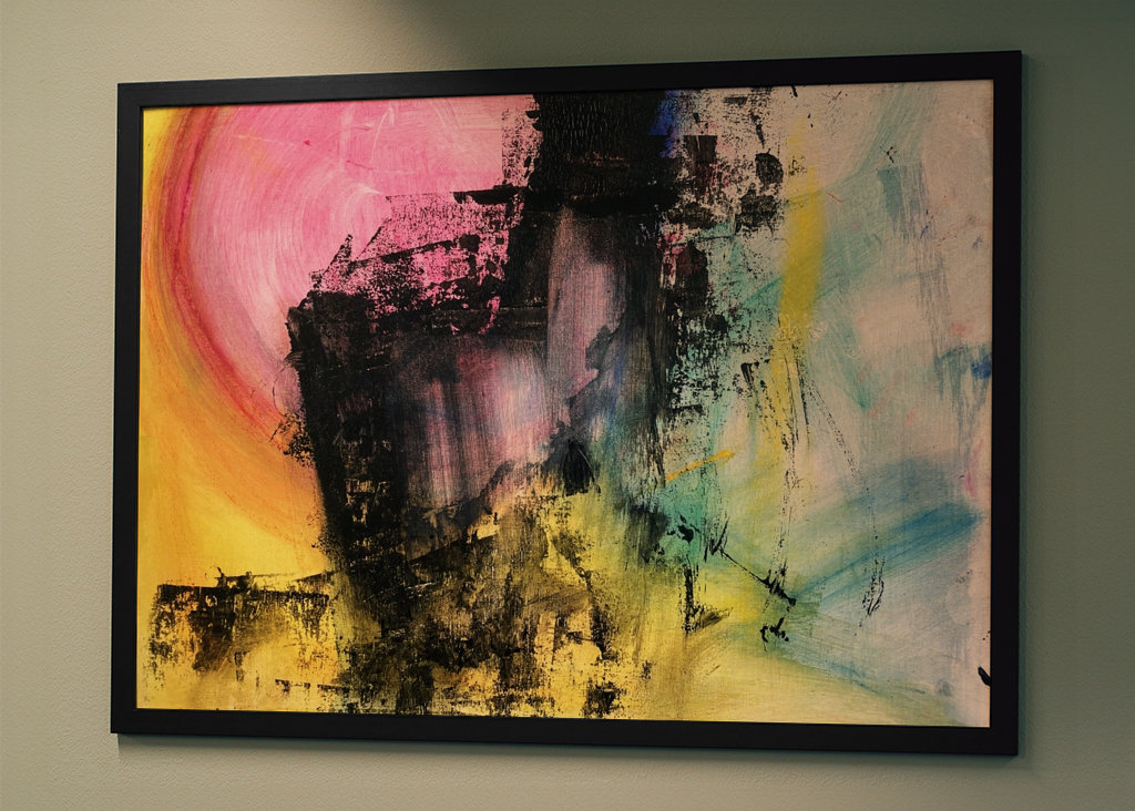 Abstract painting Landscape