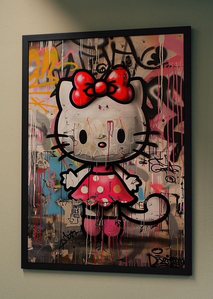 Hello Kitty x Grafitti