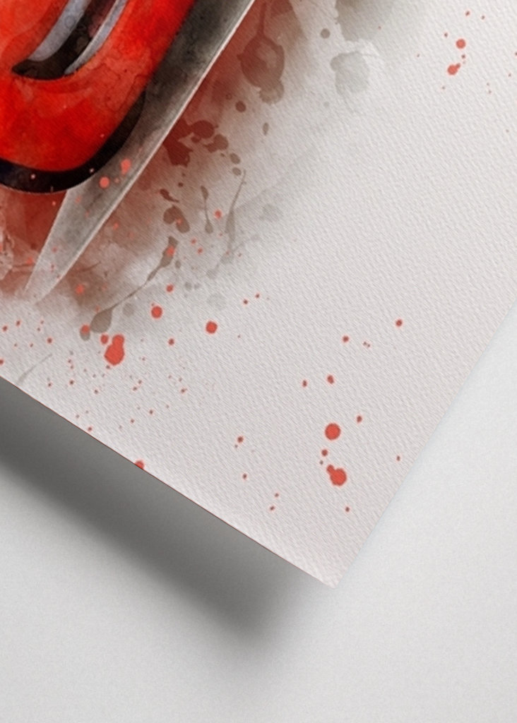 MCQUEEN auto acquerello