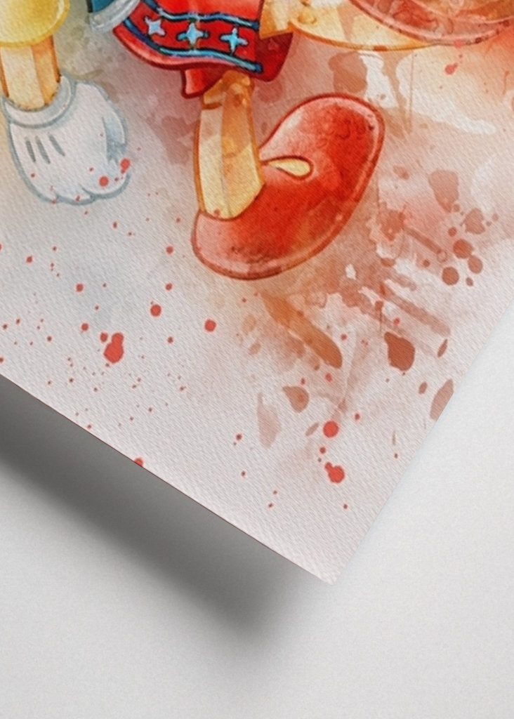 Pinocchio Watercolor