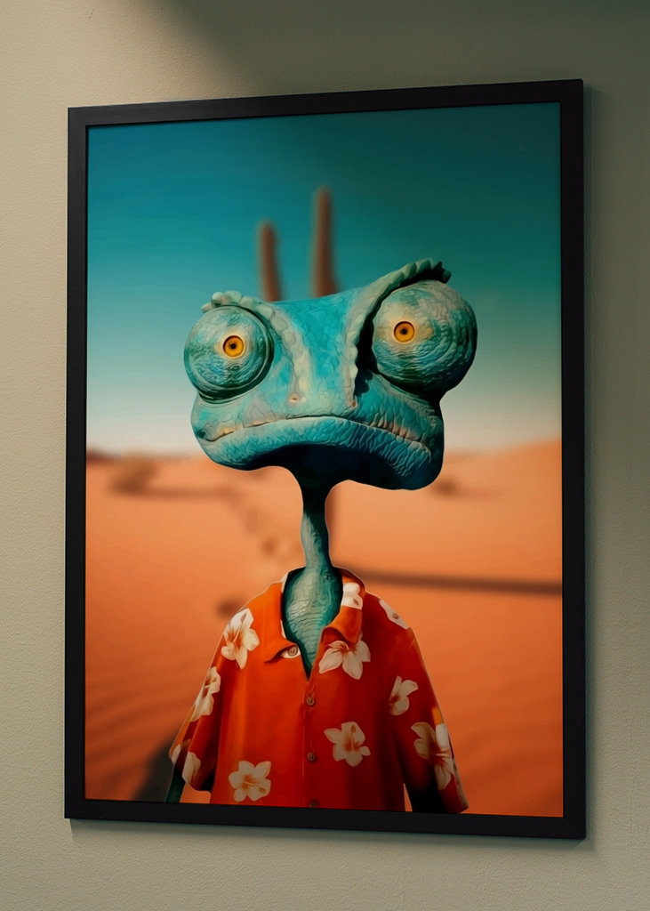 Rango Johnny Depp Lizart