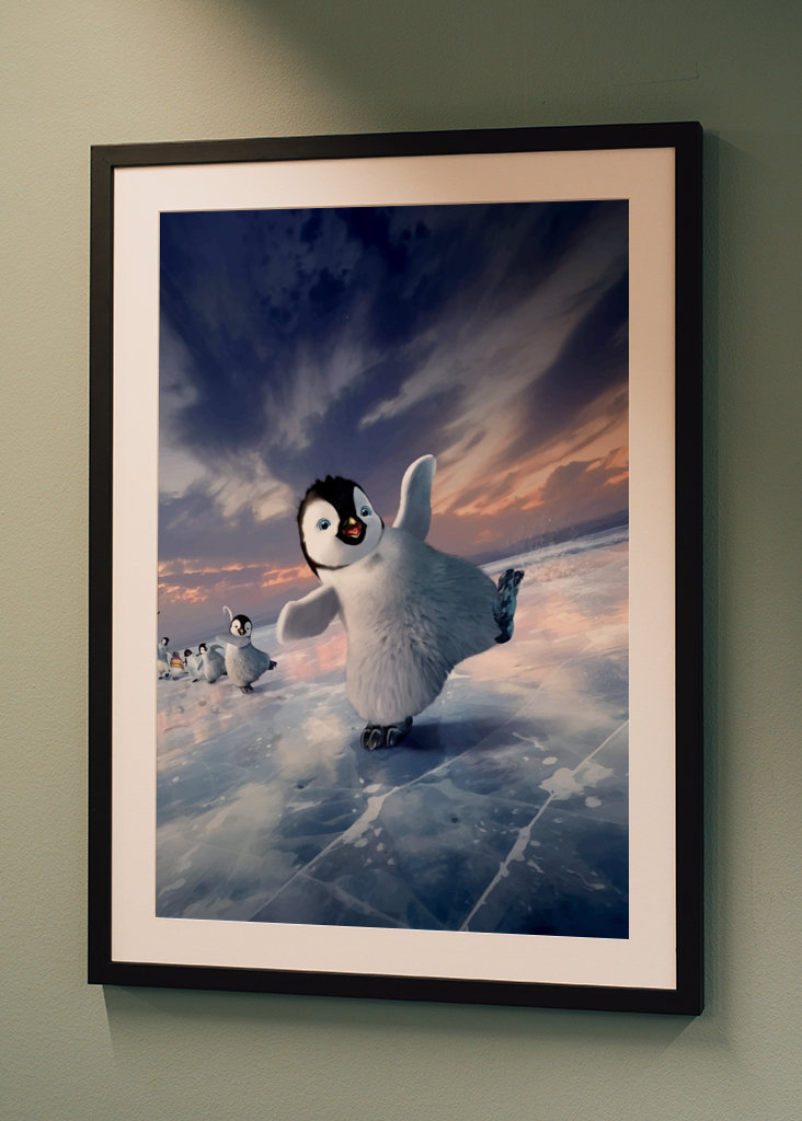 Šťastný tučňák