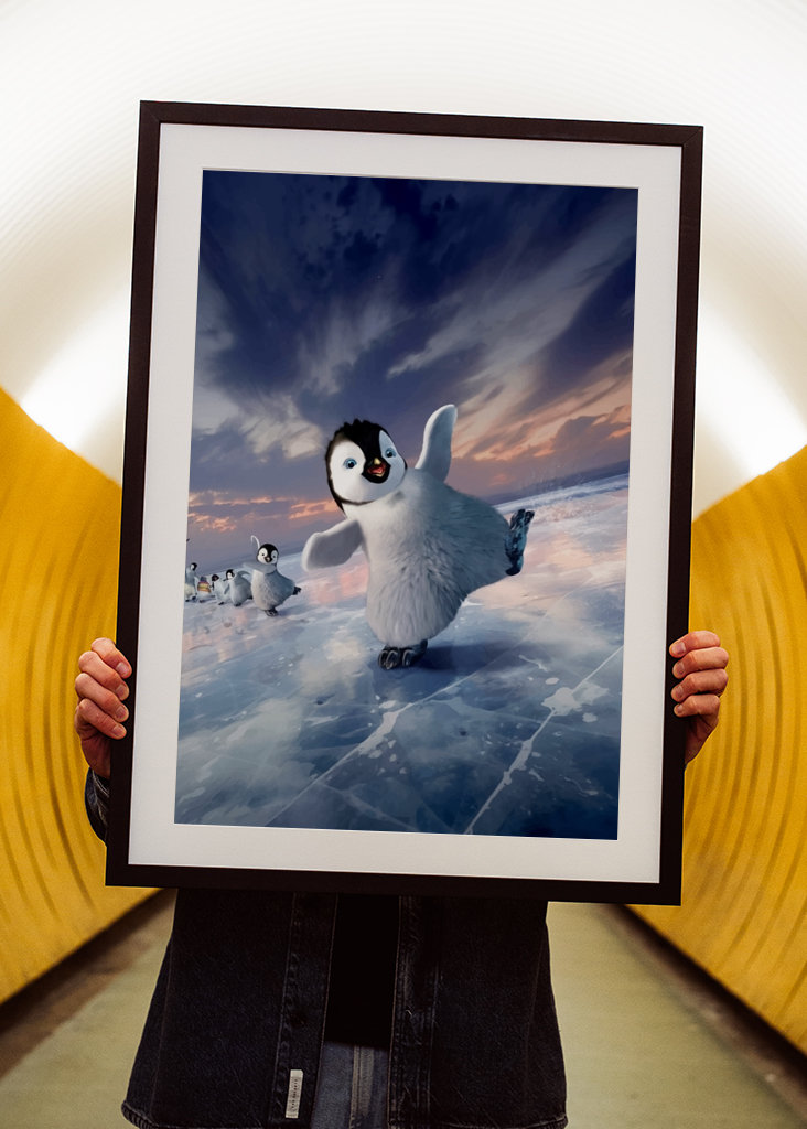 Šťastný tučňák