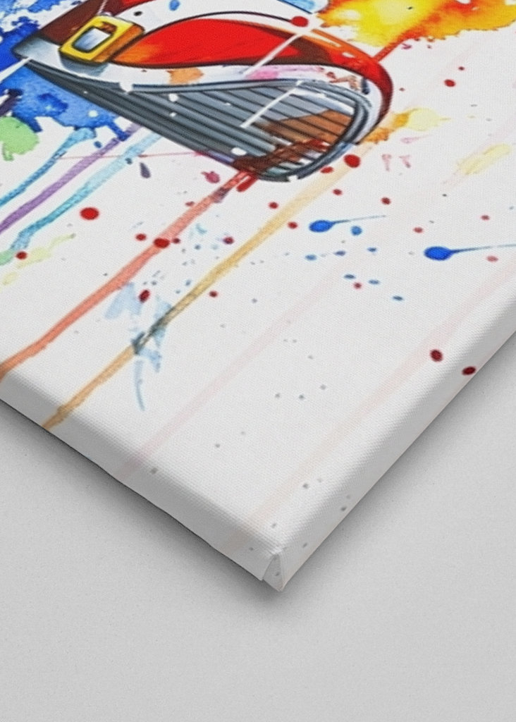 Akvarel Zvíře Barevné