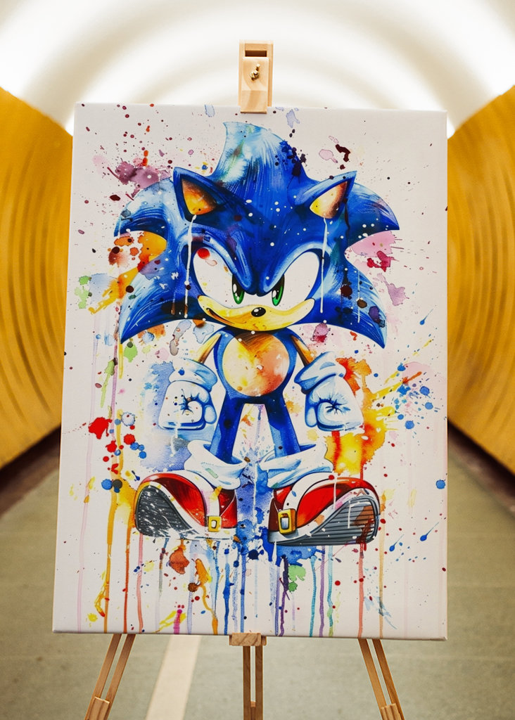 Akvarel Zvíře Barevné