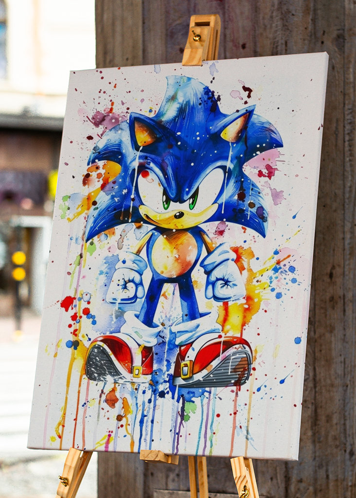 Akvarel Zvíře Barevné