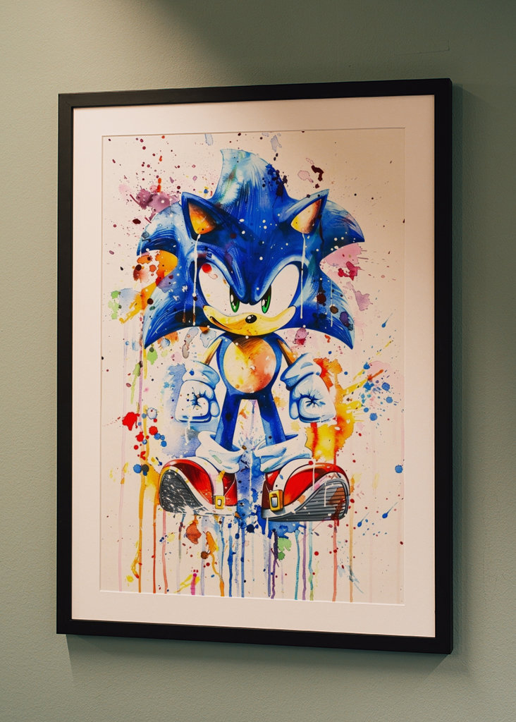 Akvarel Zvíře Barevné