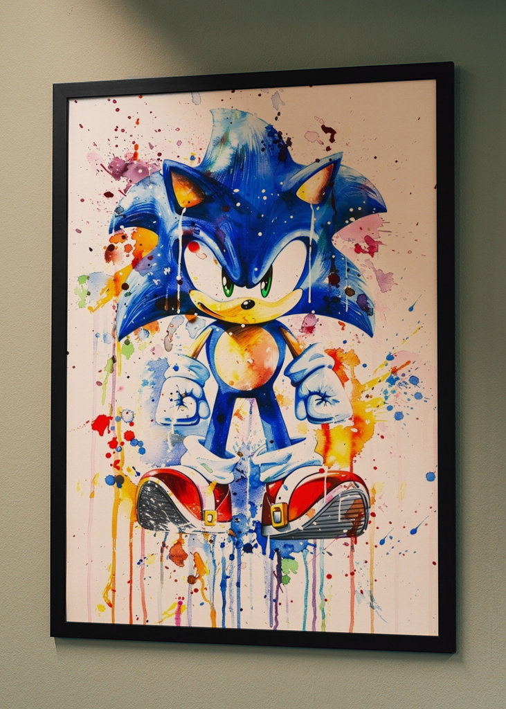 Akvarel Zvíře Barevné