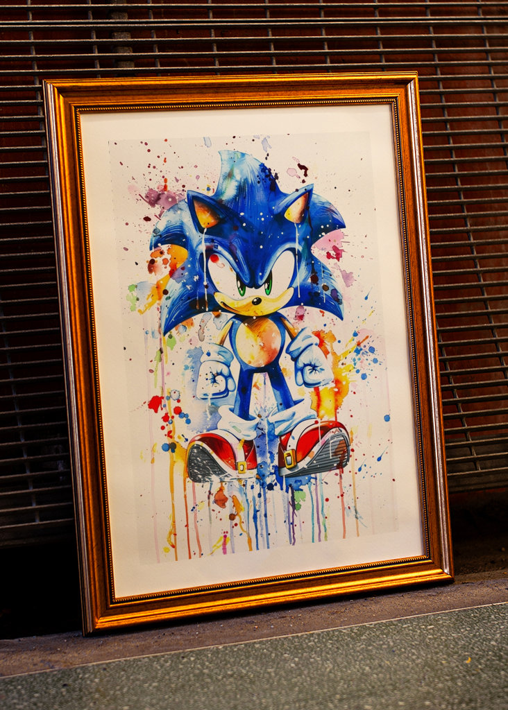 Akvarel Zvíře Barevné