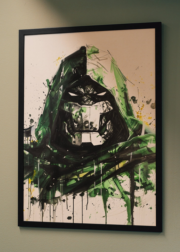 Painting of Doctor Doom