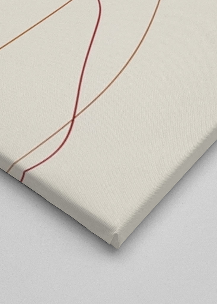 Minimalistische Frau Illustration 