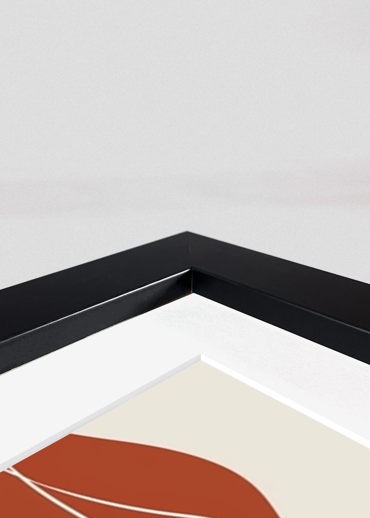 Minimalistische Frau Illustration 