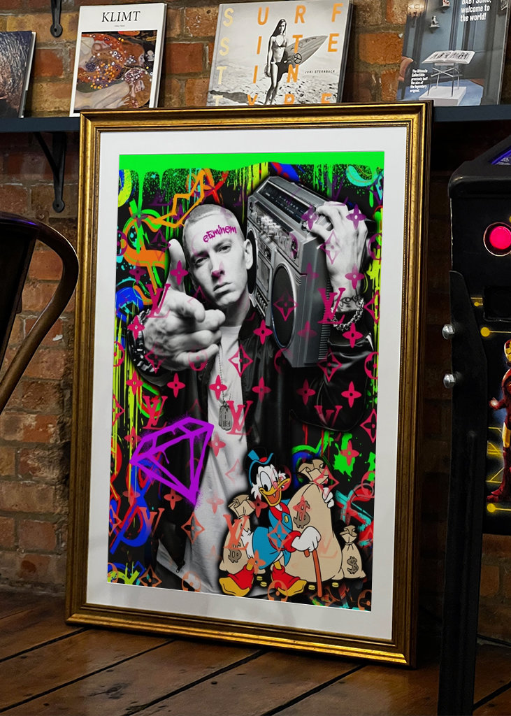 Pop-artový rapper Eminem 