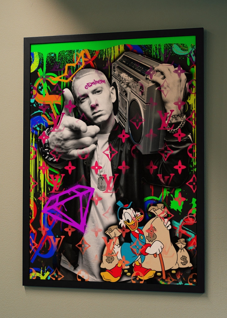 Pop-artový rapper Eminem 