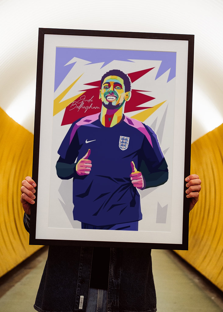 Jude Bellingham Pop Art