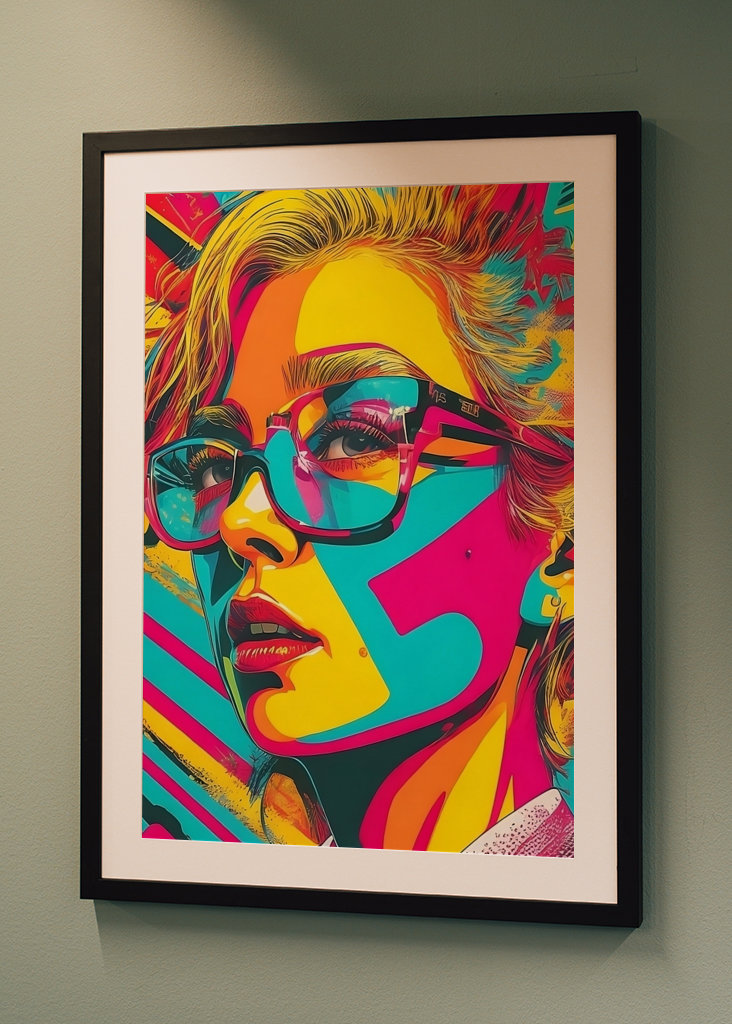 Vision néon du Pop Art