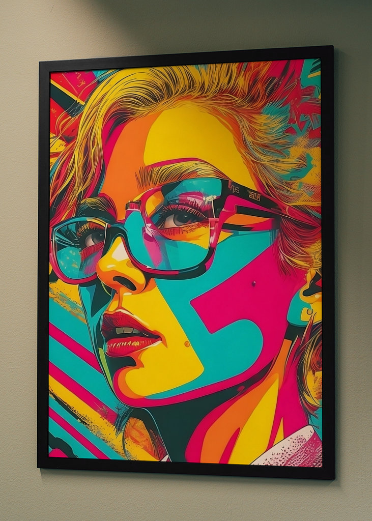 Vision néon du Pop Art