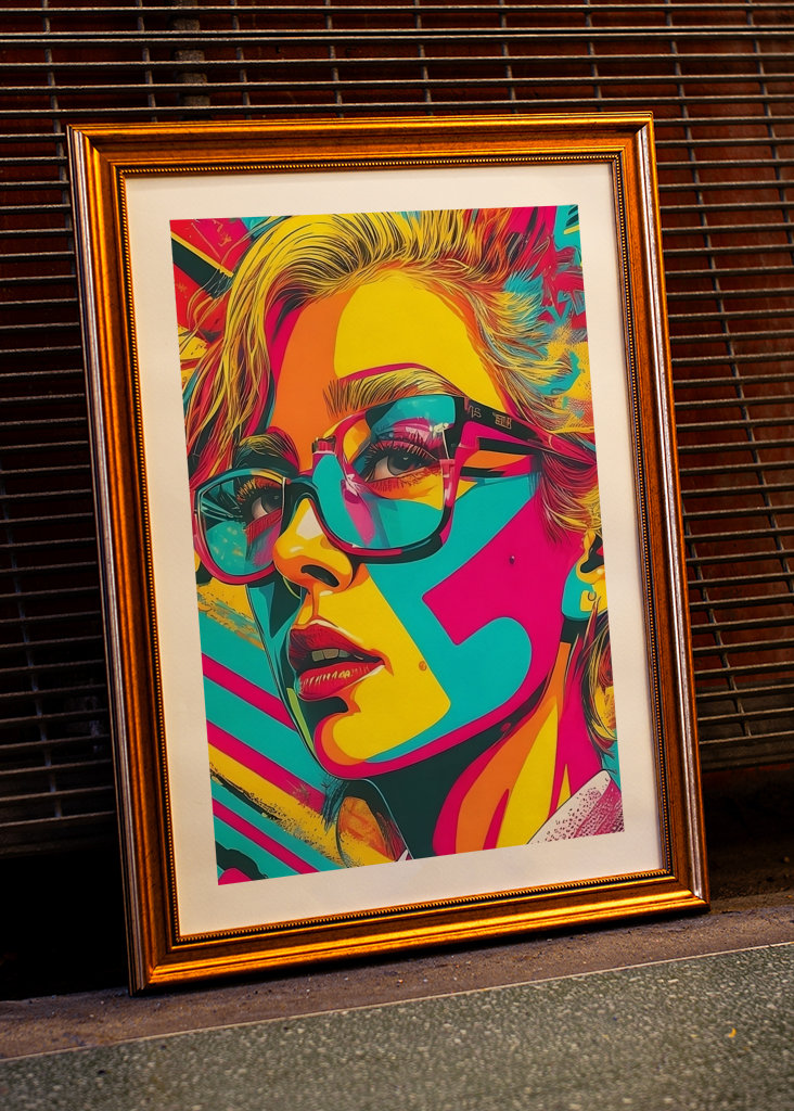 Vision néon du Pop Art